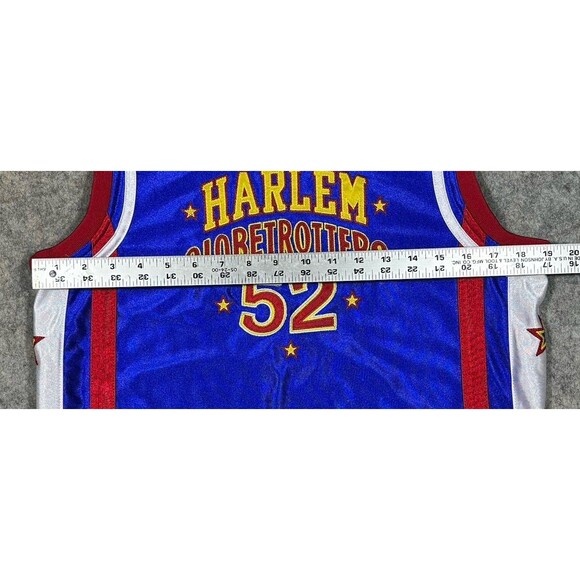 Harlem Globetrotters Big Easy #52 Jersey Youth L Authentic Basketball Stitched - Picture 8 of 9